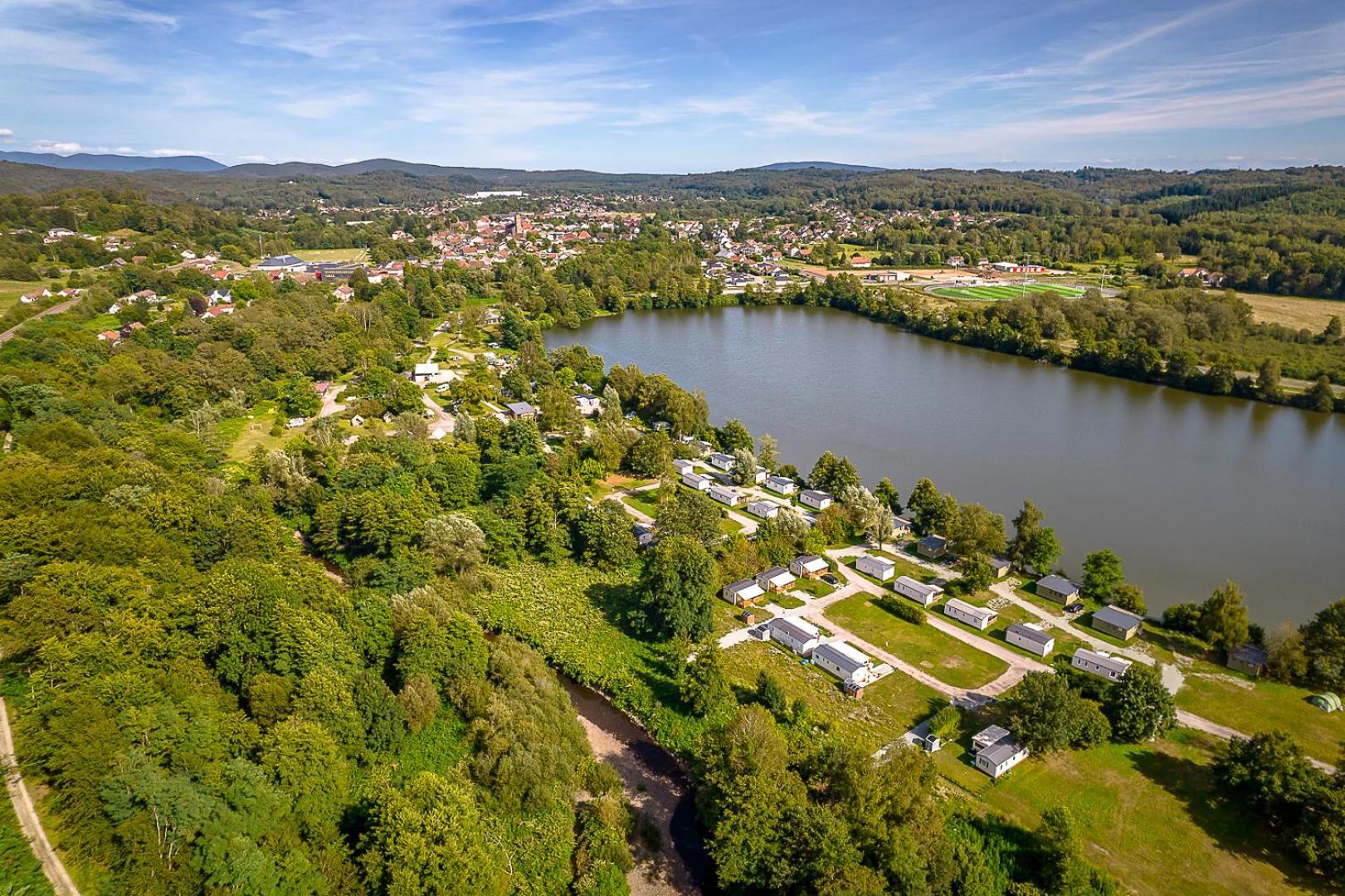Camping Les Ballastieres - Vosges Du Sud Champagney Екстер'єр фото