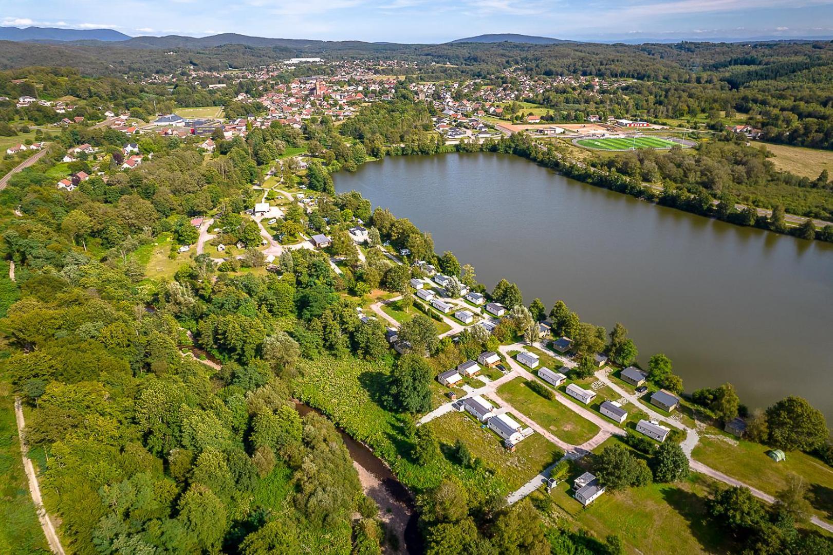 Camping Les Ballastieres - Vosges Du Sud Champagney Екстер'єр фото