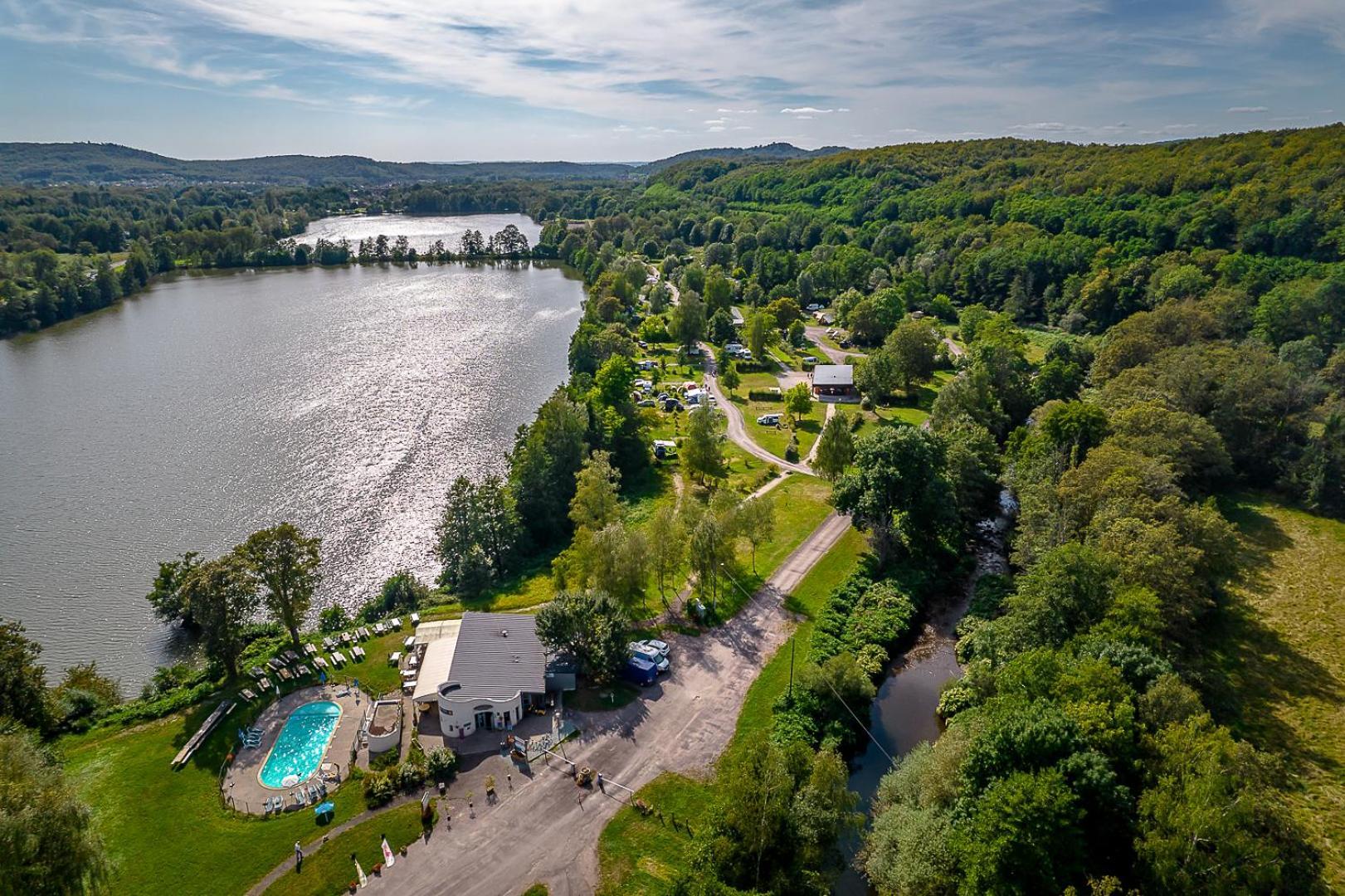 Camping Les Ballastieres - Vosges Du Sud Champagney Екстер'єр фото