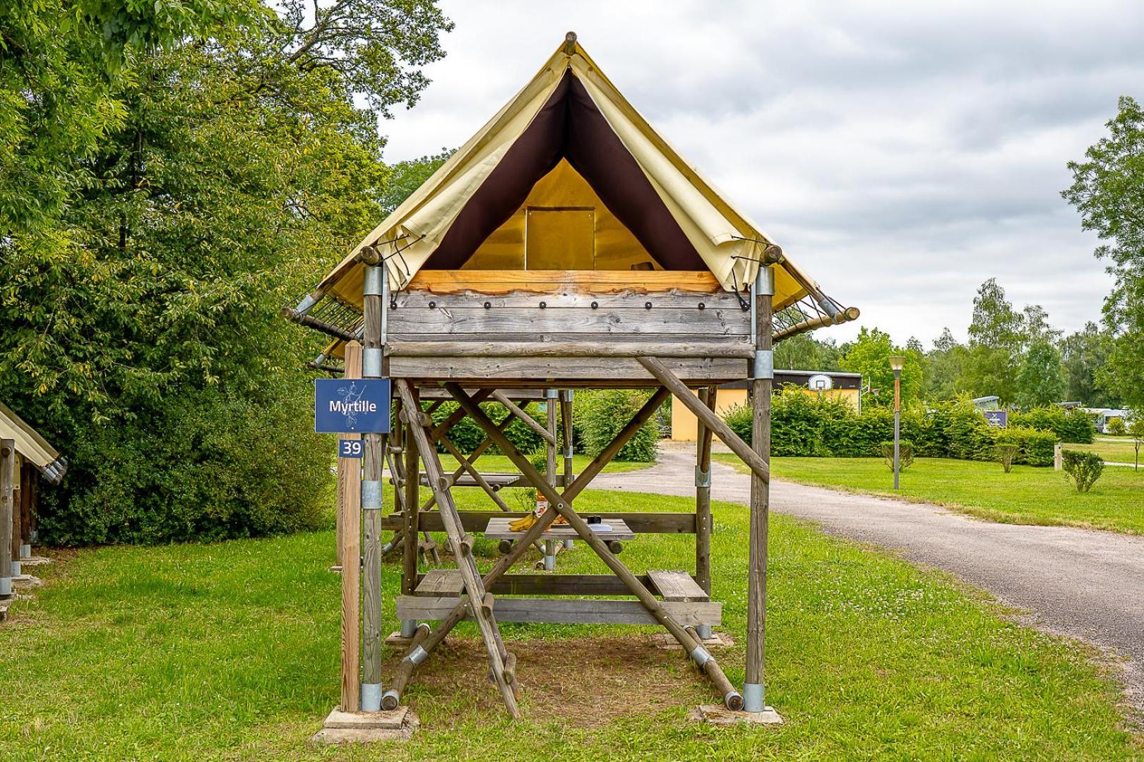 Camping Les Ballastieres - Vosges Du Sud Champagney Екстер'єр фото